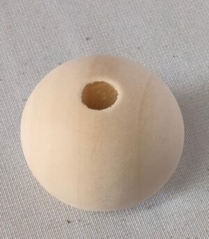 Houten kralen 4cm 12 stuks